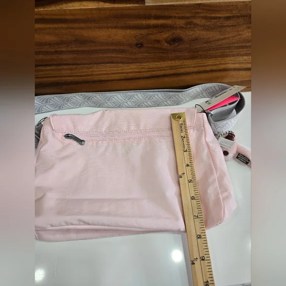 Kipling Bag Crossbody Shoulder Light Pink Monkey Keychain, NEW BAY - Picture 12 of 17